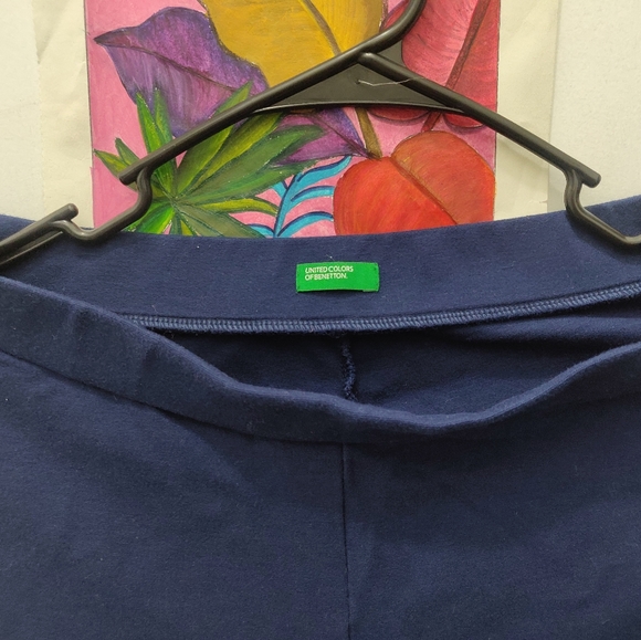 UCB Blue Embellished Panel Leggings - Picture 4 of 4